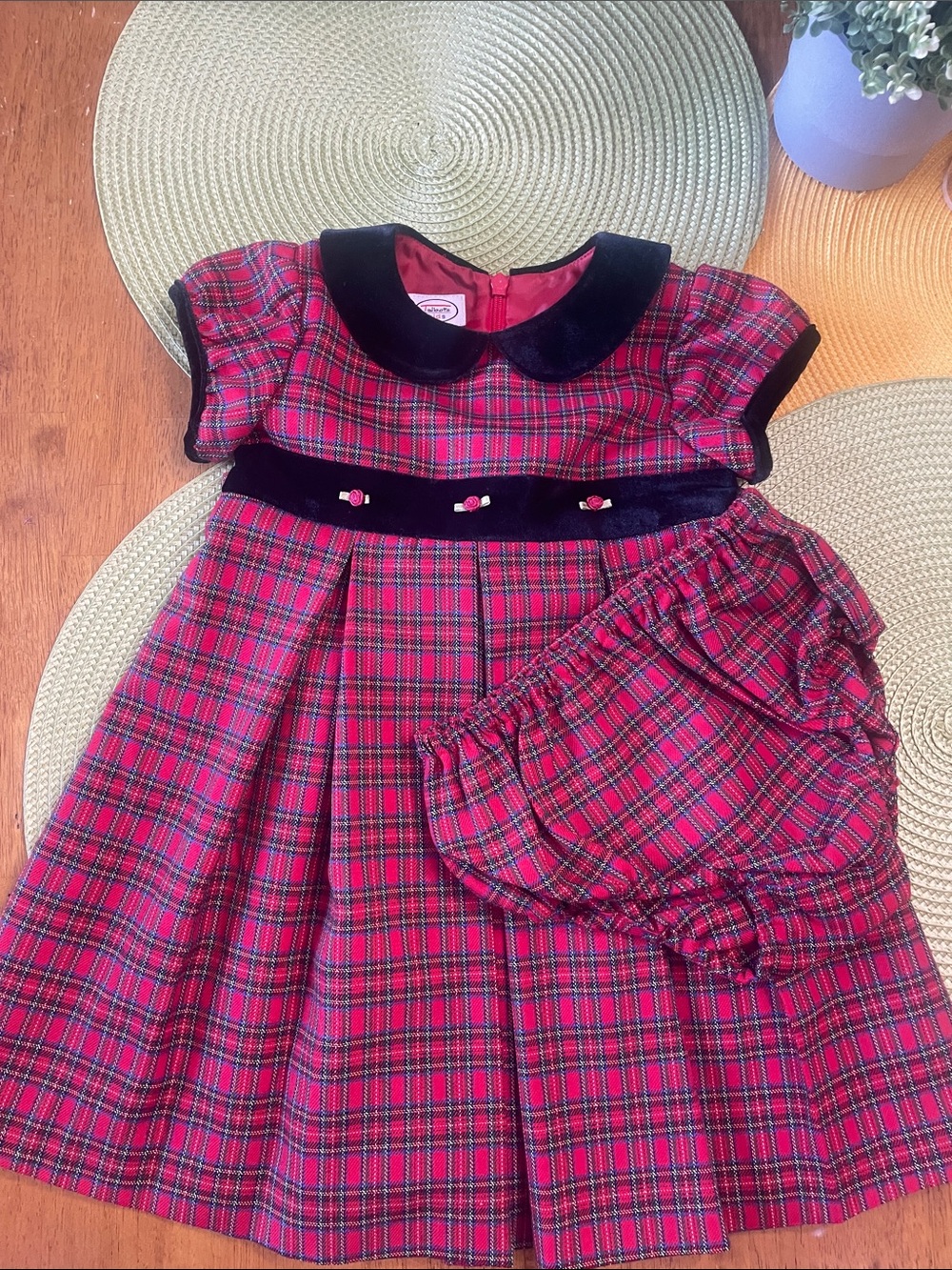 Talbots Kids Red and Black Lined Jacket